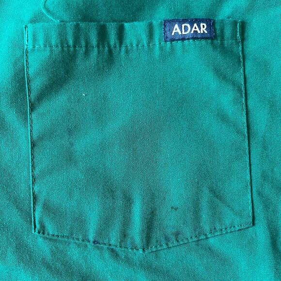 Adar Green Scrub Pants, XXS - Picture 3 of 4